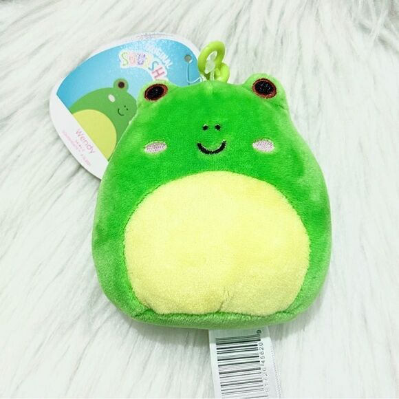 Squishmallows Wendy the Frog with Red Eyes 3.5” Clip New With Tags, Collectibles - Picture 2 of 4